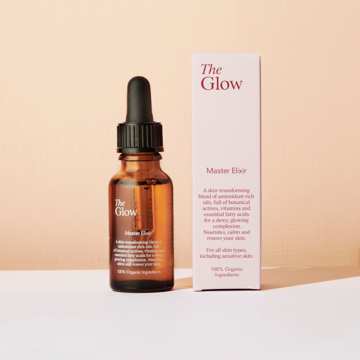 The Glow master elixir box