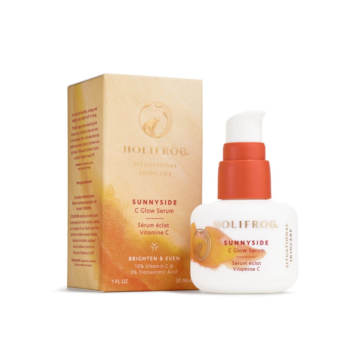 Sunnyside_Bottle and Box holifrog sunnyside w box