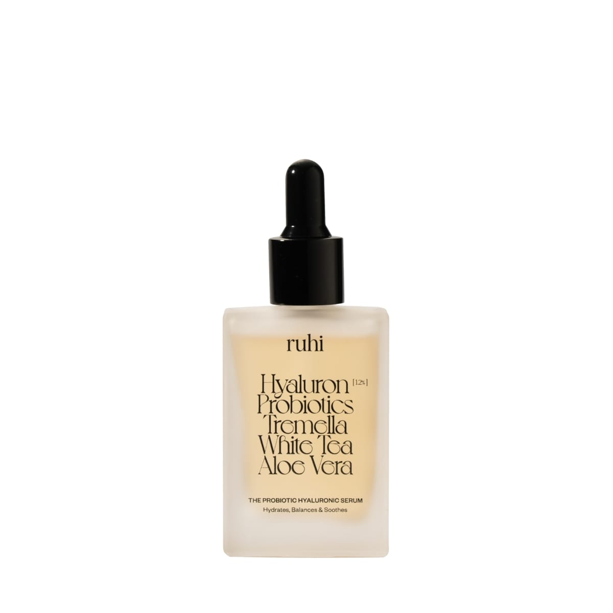 ruhi_Probiotic_Hyaluronic_Serum_30ml_Freisteller_Bottle ruhi_Probiotic_Hyaluronic_Serum