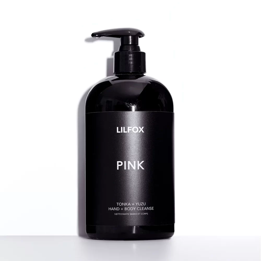 Lilfox pink body wash
