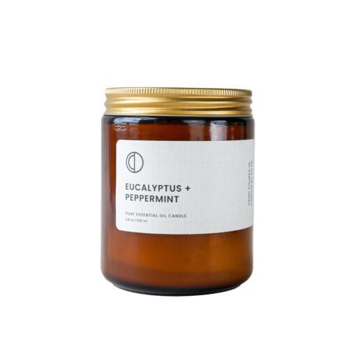 Octo Eucalyptus peppermint candle