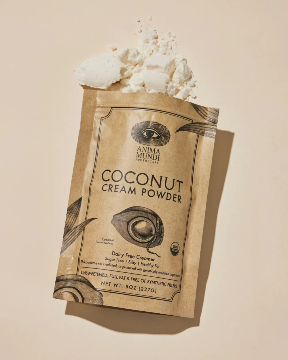 anima mundi coconut cream powder texture