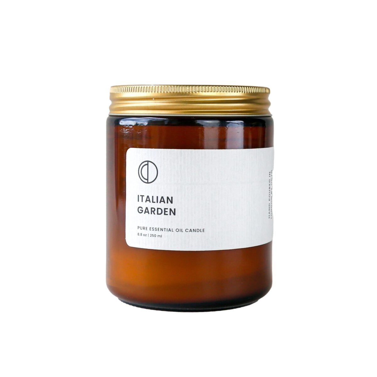 italian250mltransparent octo italian garden amber