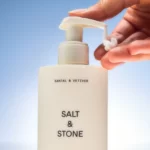 Salt & Stone body lotion santal & Vetiver texture
