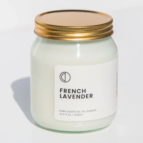 Octo French lavender candle