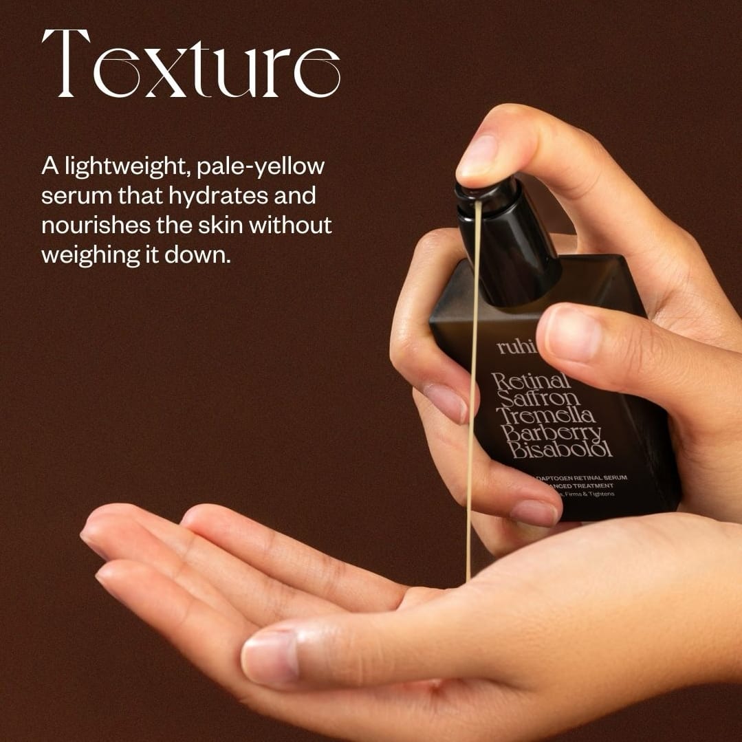 Texture ruhi retinal serum texture