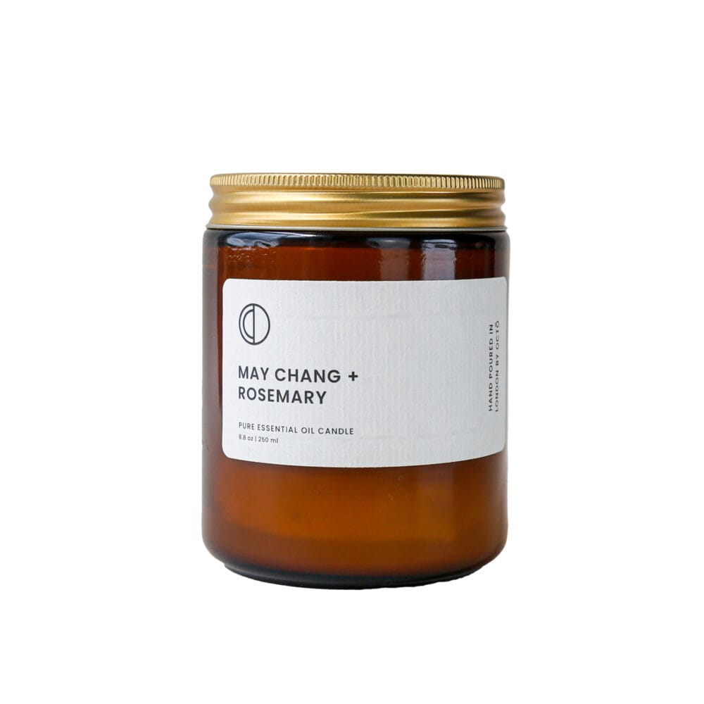 Octo may chang rosemary soy wax candle