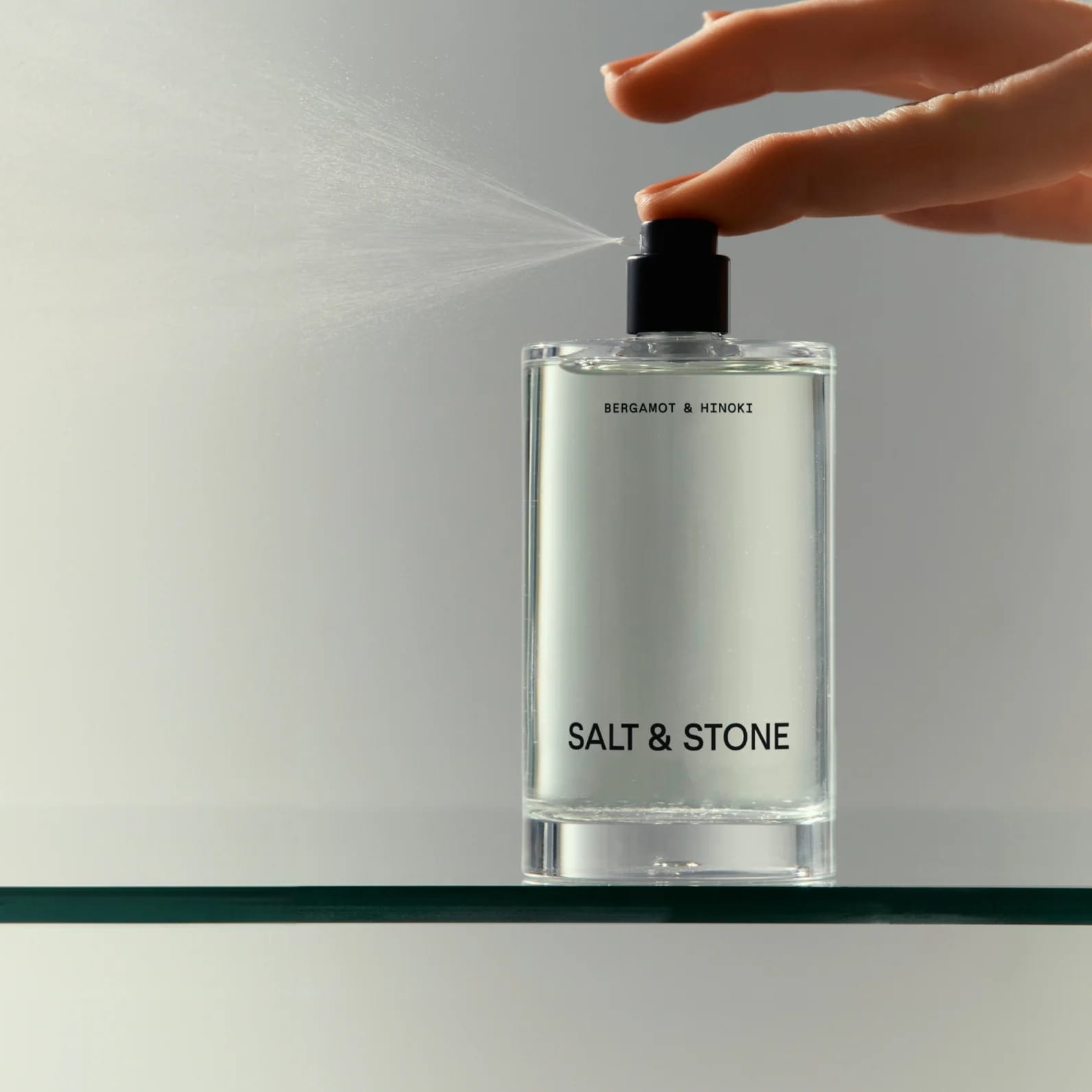 Body Mist Bergamot HInoki Salt & stone