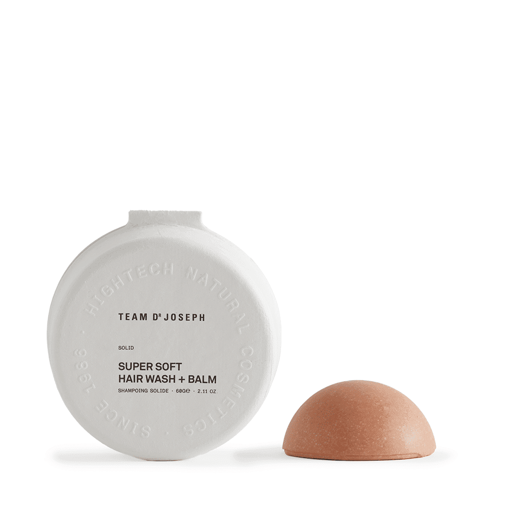 Team Dr. Joseph Super Soft Hair Wash + Balm box
