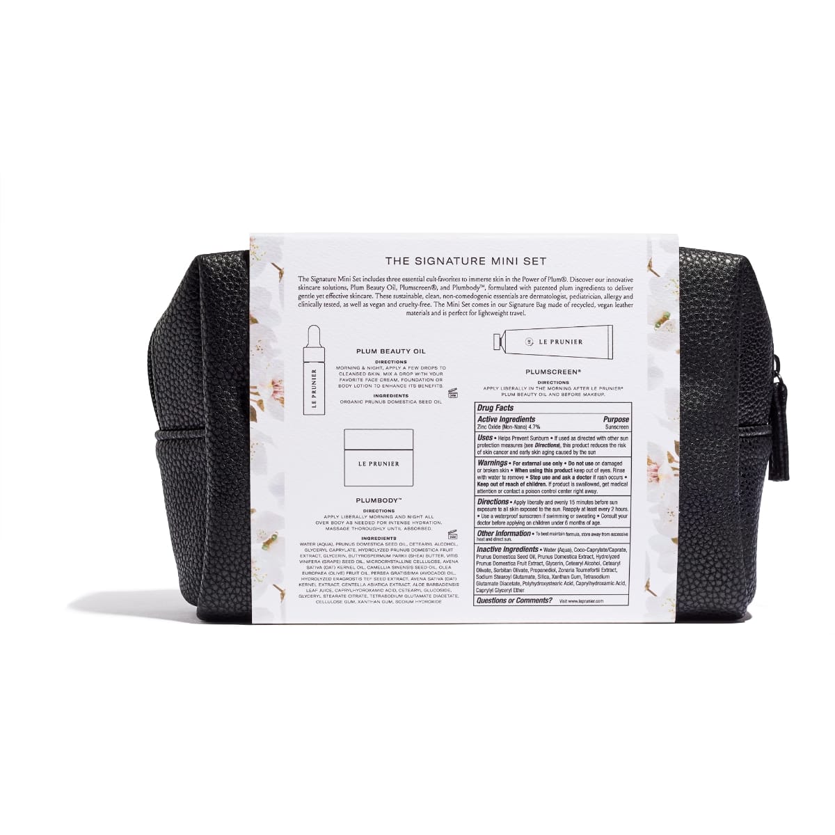 Le Prunier Signature Set back