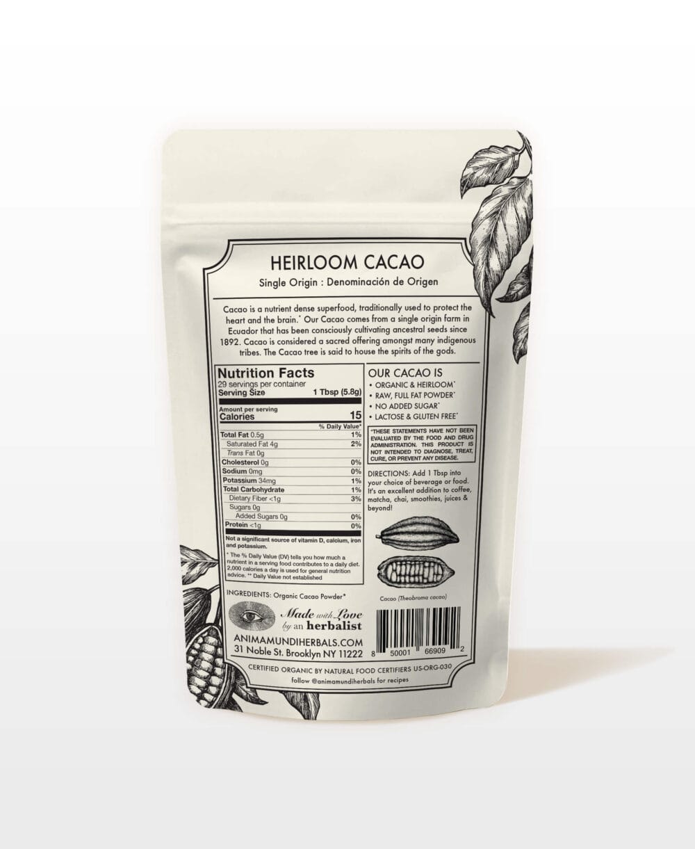 AM cacao-back-white