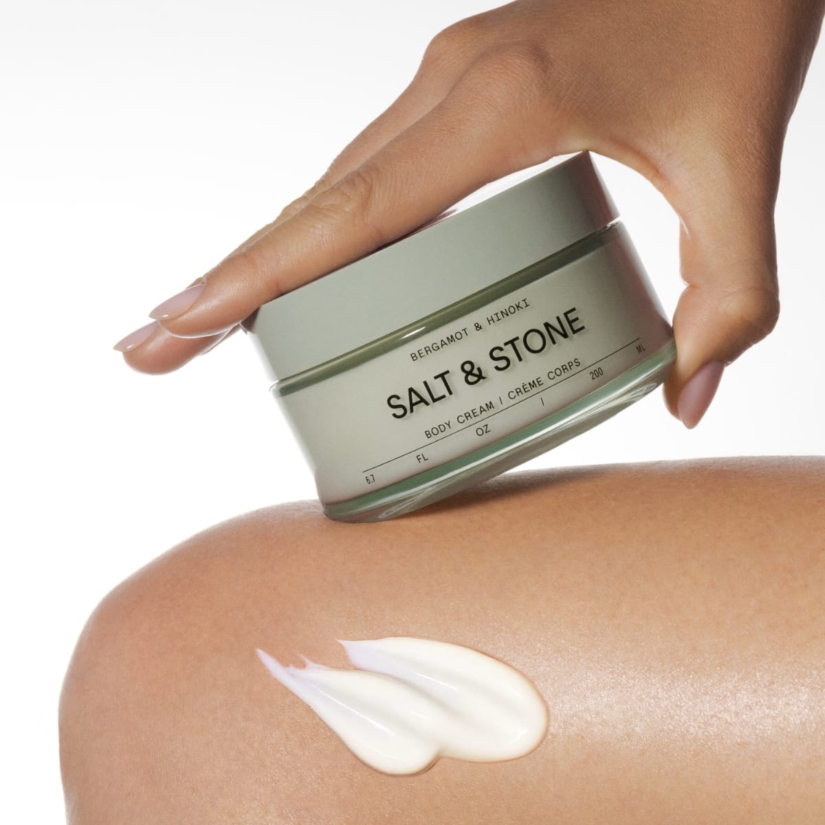 Salt & Stone Bergamot Hinoki Body Cream Texture